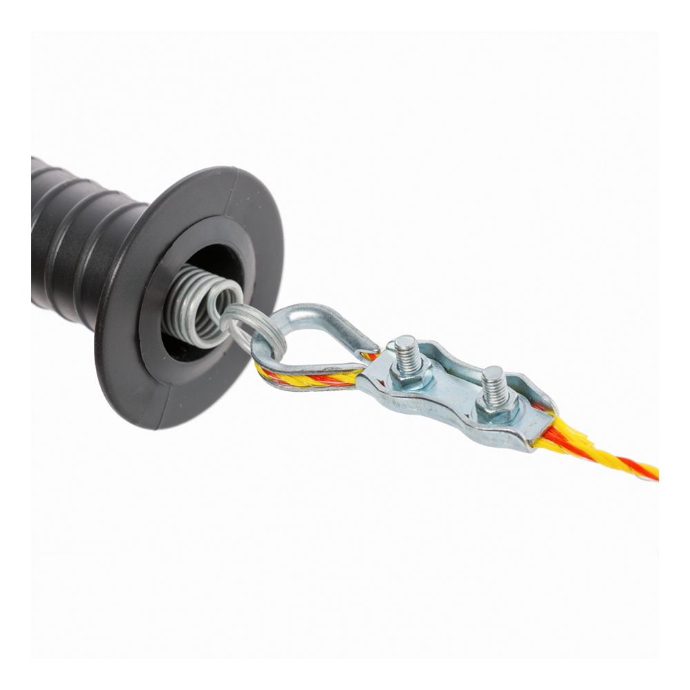 ELEKTROMOS KERÍTÉS KAPU CSATLAKOZÓ 2-4MM VEZETÉKHEZ 2 KÉSZLET