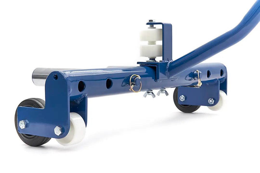 TEHERAUTÓ KERÉK- ÉS GUMIABRONCS SZÁLLÍTÓ KOCSI, 250 KG TEHERBÍRÁS HBM MACHINES