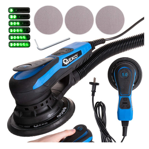 EXCENTRIKUS ORBITÁLIS CSISZOLÓ 150MM 350W GEKO