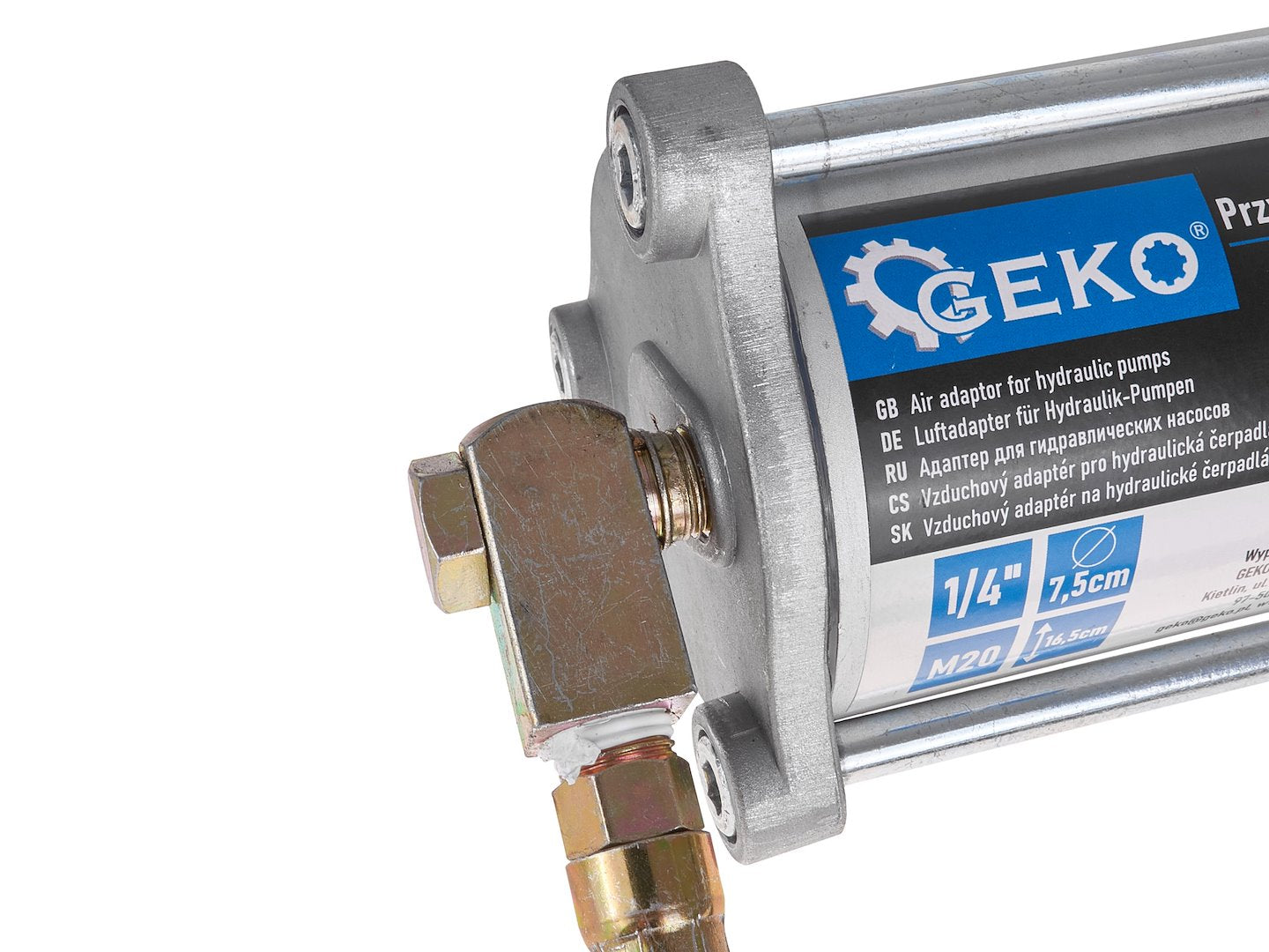 PNEUMATIKUS ADAPTER GEKO HIDRAULIKUS PRÉSHEZ