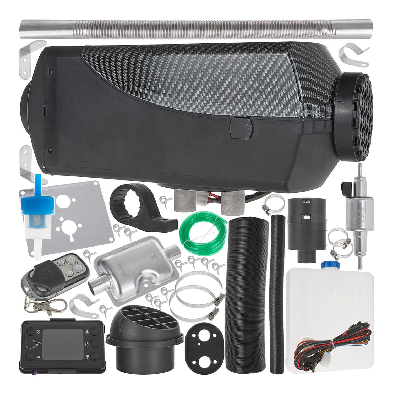 DÍZELÜZEMŰ ÁLLÓFŰTÉS 12V 2 KW GEKO