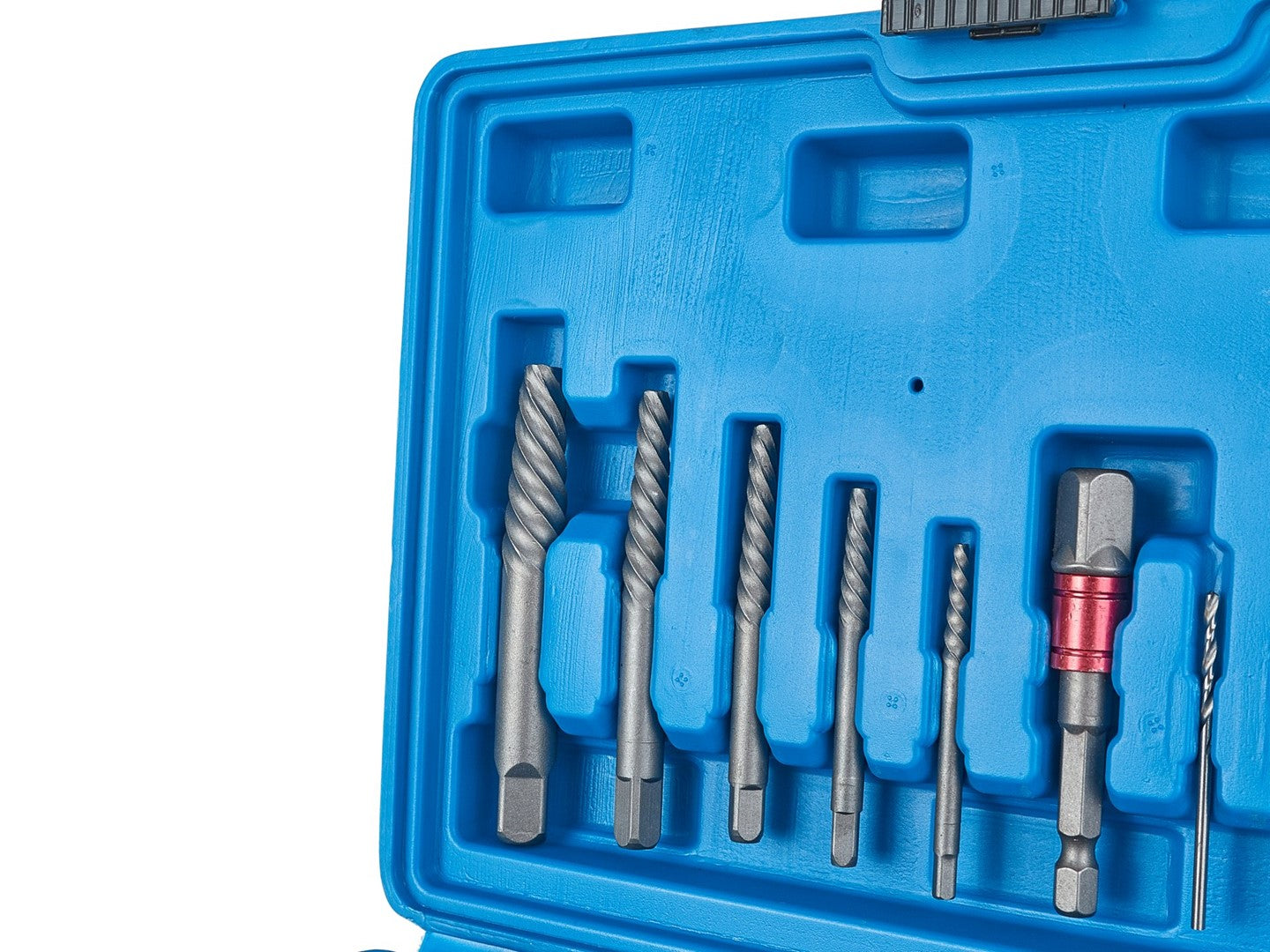 SÉRÜLT CSAVAR ELTÁVOLÍTÓ KÉSZLET CSAVAROK ANYÁKHOZ 26 DB