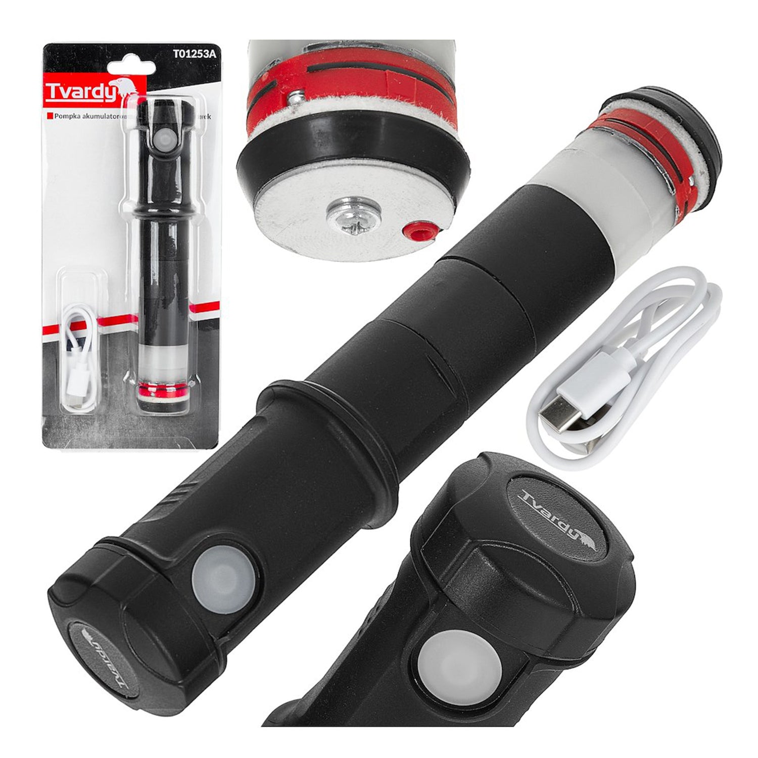 ELEKTROMOS VÁKUUMSZIVATTYÚ TAPADÓKORONGOKHOZ, USB-C TÖLTÉSSEL