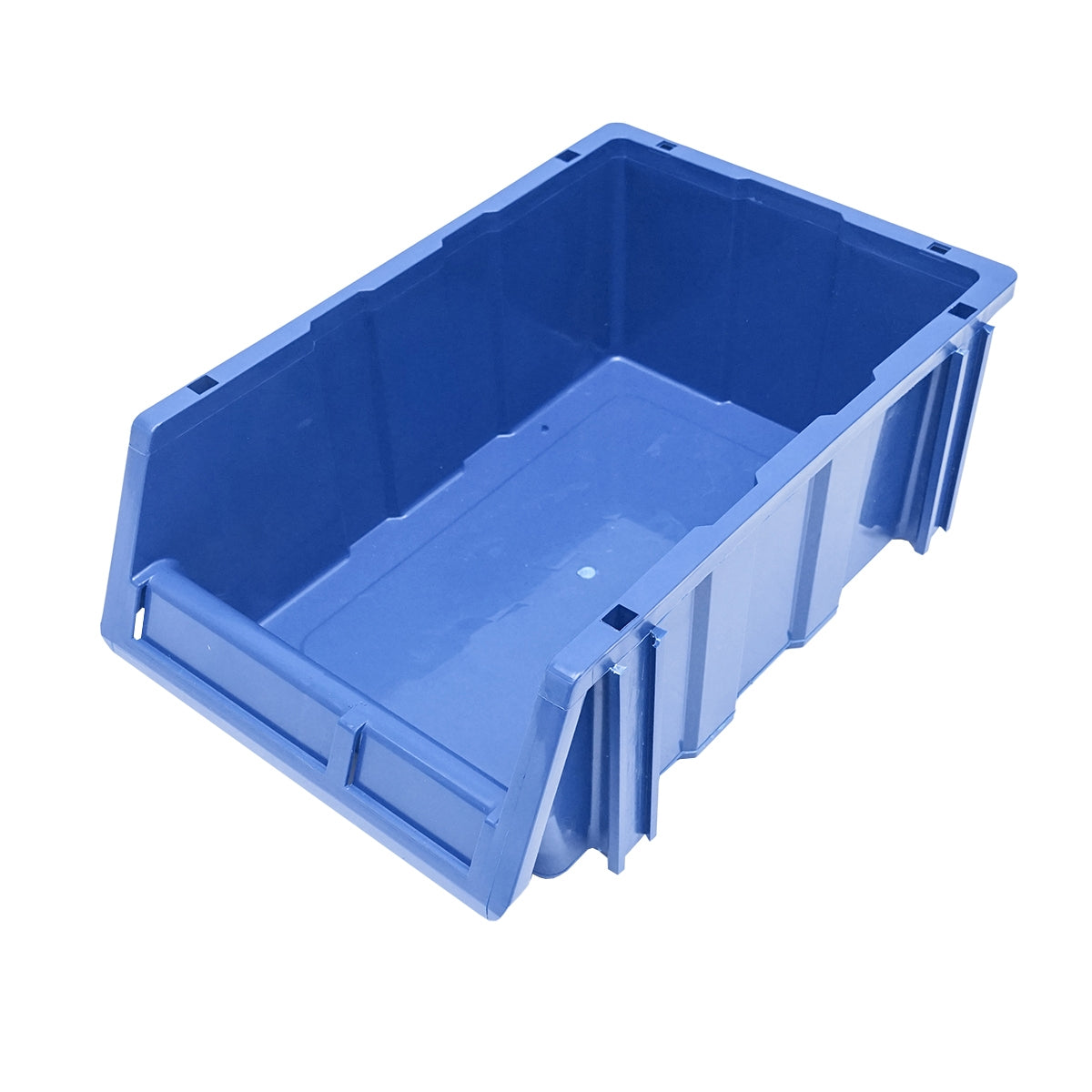 ÁLLVÁNY 13 TÁROLÓ DOBOZZAL, KÉK MŰANYAG DOBOZOK, 510X400X1000MM
