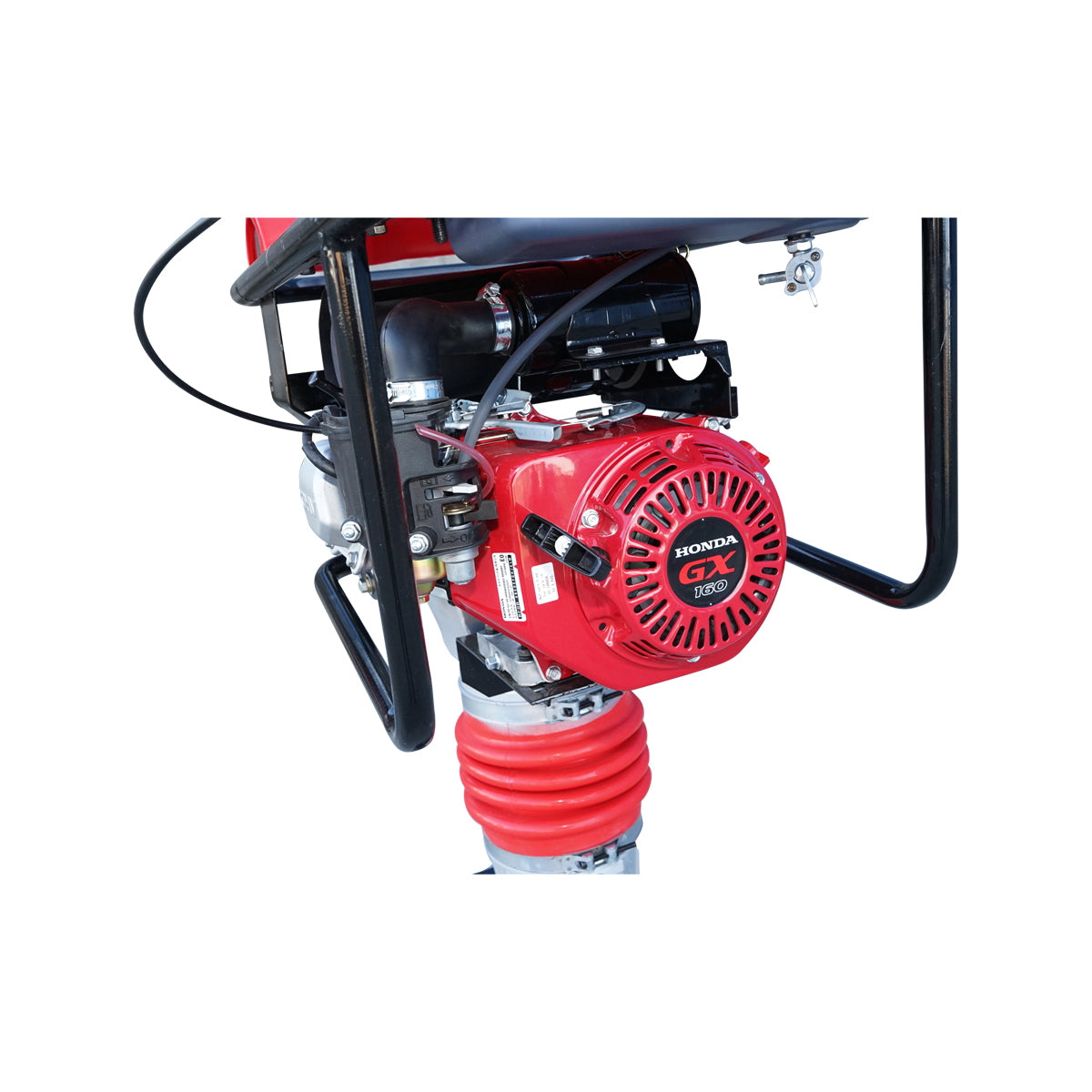 Döngölő HCR80, 280×300 mm munkafelülettel, 7 LE-s Honda benzines motorral, 55 Nm nyomaték, 85 kg, Thor