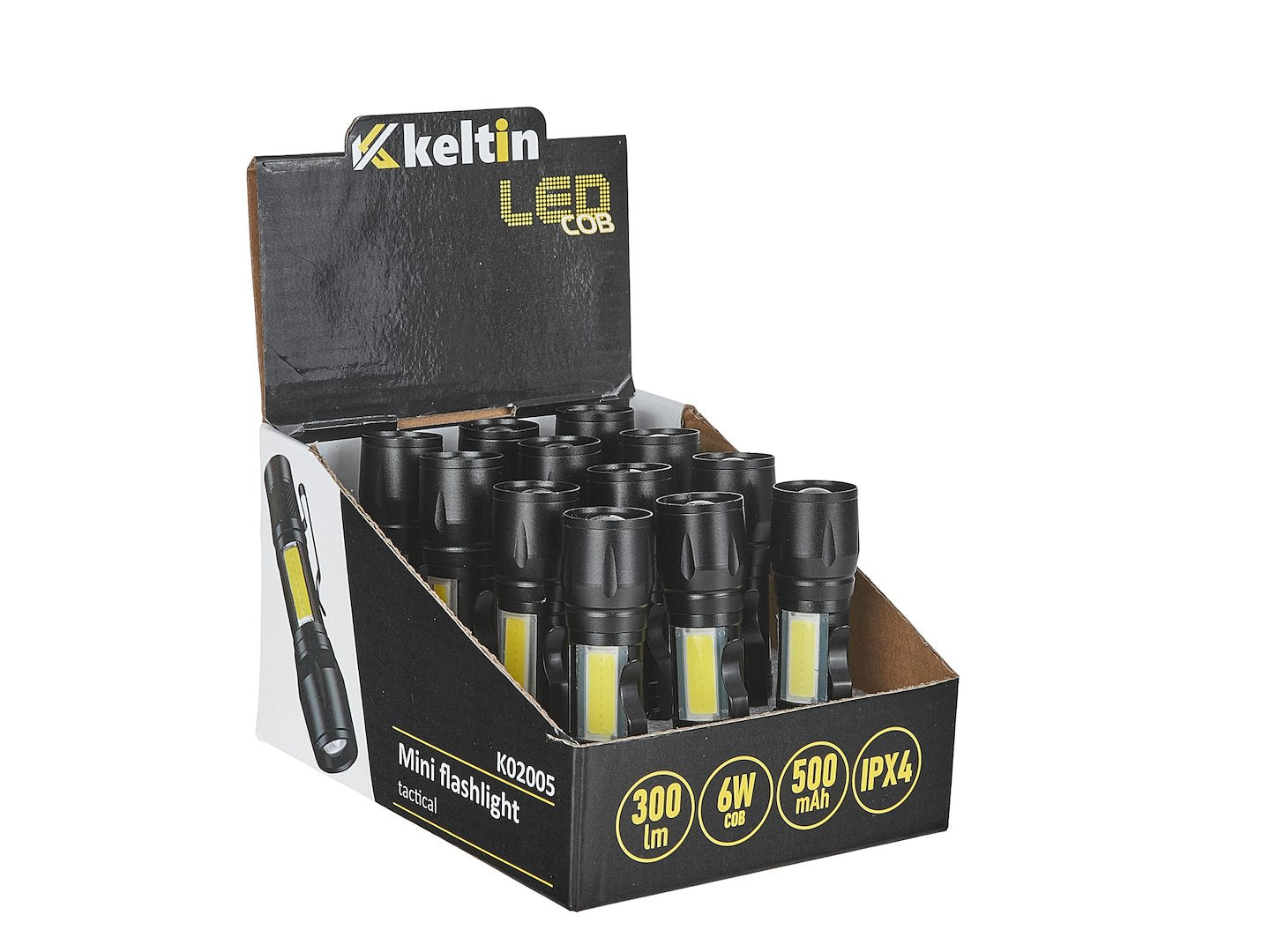 MINI COB LED ZSEBLÁMPA 10 W 500 MAH 500 LM