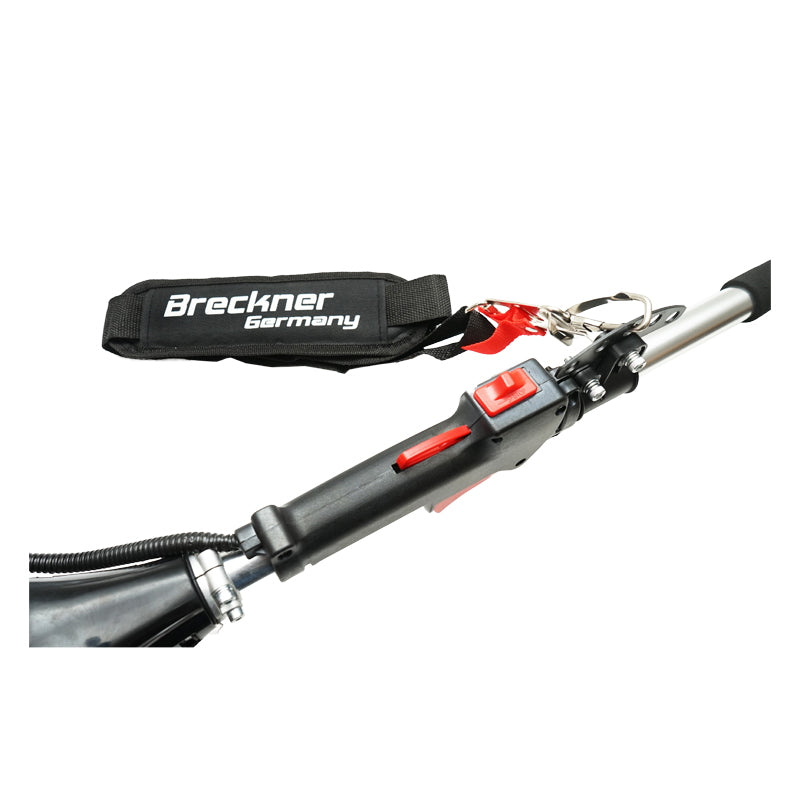 Benzines fűkasza, 4 az 1-ben multifunkciós, 1 hengeres, 0,9 kW / 9000 ford./perc, 25 cm³, Breckner Germany