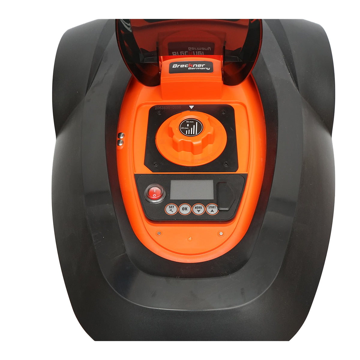 Fűnyíró robot, 180 mm vágásszélességgel, legfeljebb 600 m²-es területekhez, Breckner Germany