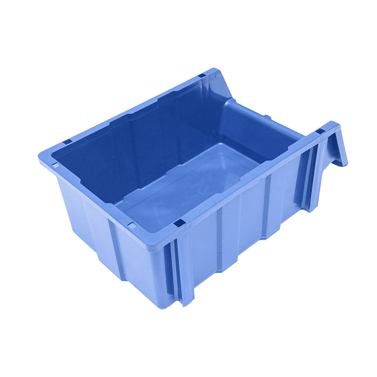 ÁLLVÁNY 13 TÁROLÓ DOBOZZAL, KÉK MŰANYAG DOBOZOK, 510X400X1000MM