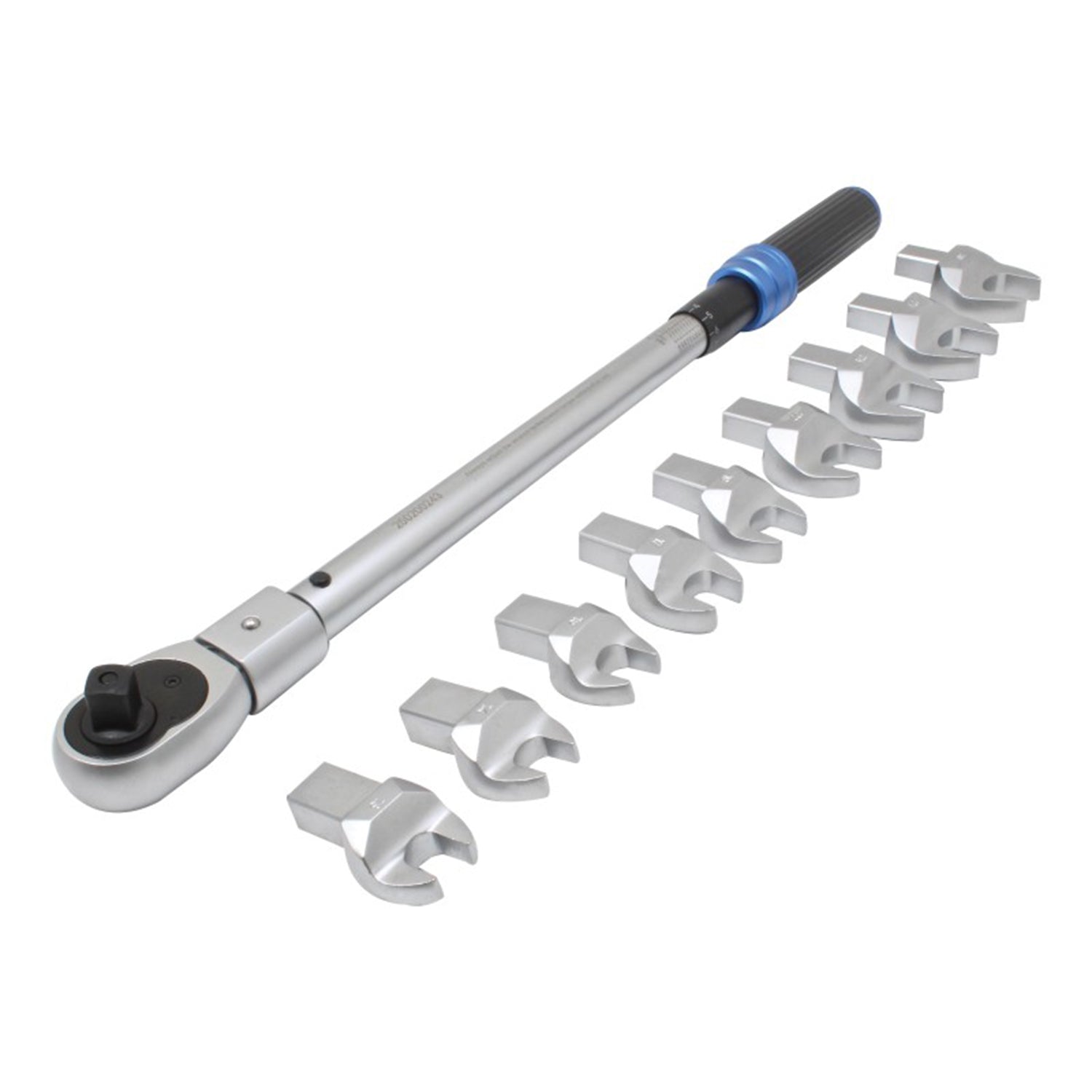 NYOMATÉKKULCS KÉSZLET 40-220 NM, FÉK- ÉS ÜZEMANYAGTÖMLŐKHÖZ FÉLNYITOTT KULCSOKKAL