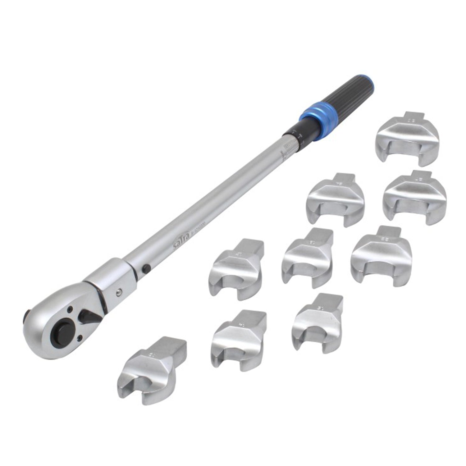 NYOMATÉKKULCS KÉSZLET 40-220 NM, FÉK- ÉS ÜZEMANYAGTÖMLŐKHÖZ FÉLNYITOTT KULCSOKKAL