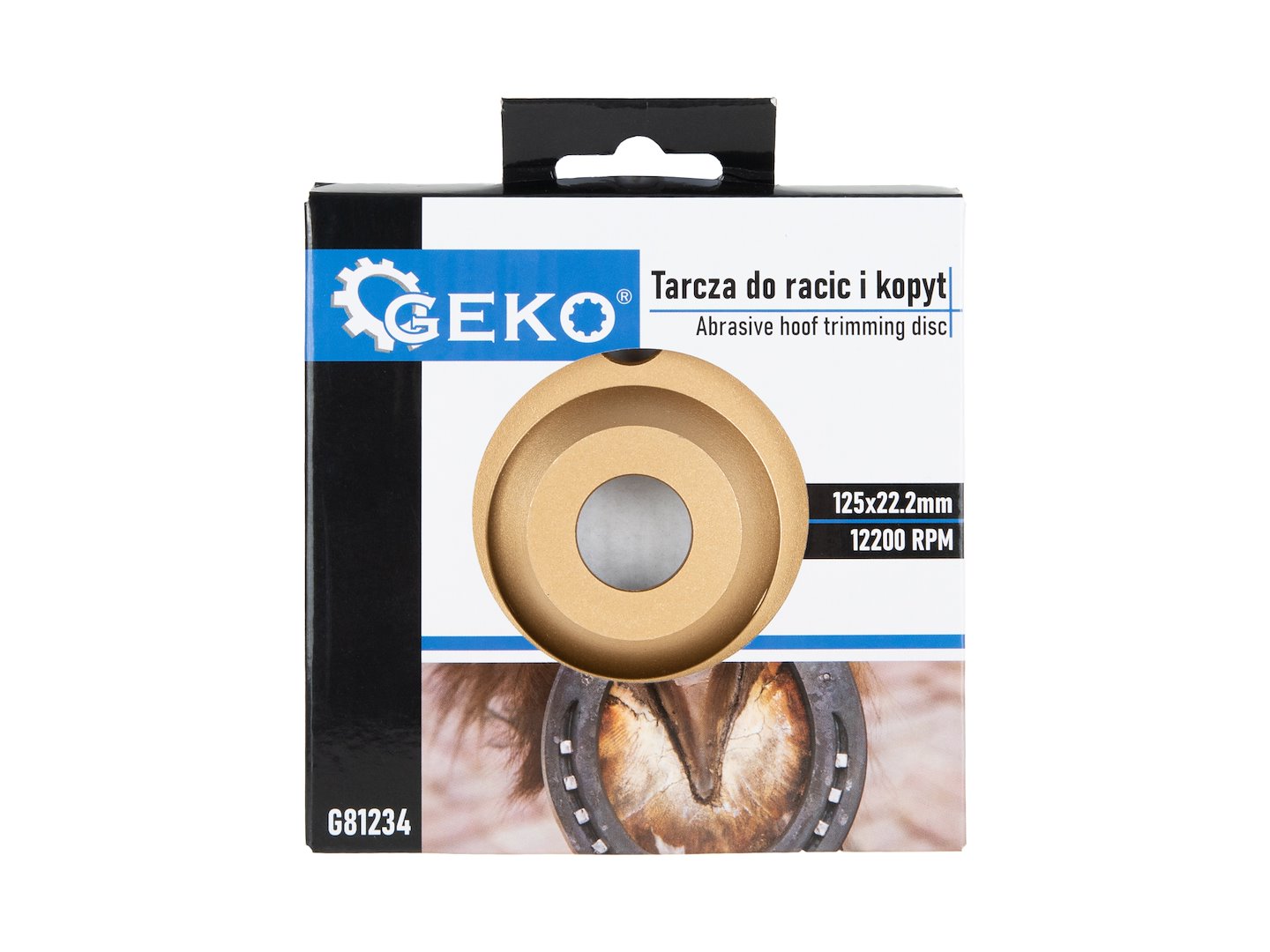 CSISZOLÓKORONG PATÁKHOZ 125MM GEKO