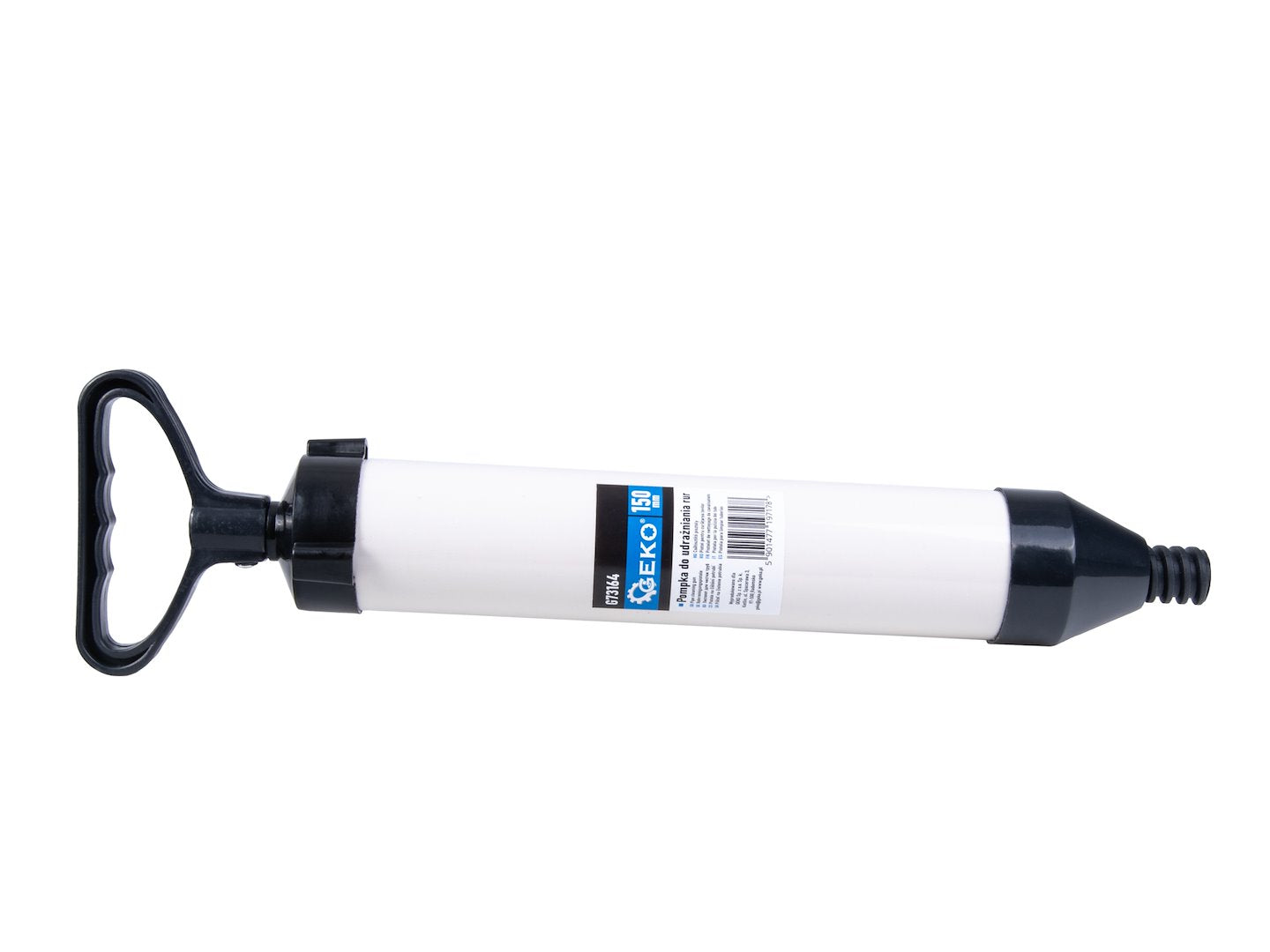 DUGULÁSELHÁRÍTÓ PUMPA CSÖVEK, MOSDÓK, KÁDAK, WC-K ÉS ZUHANYLEFOLYÓKHOZ, 155 MM