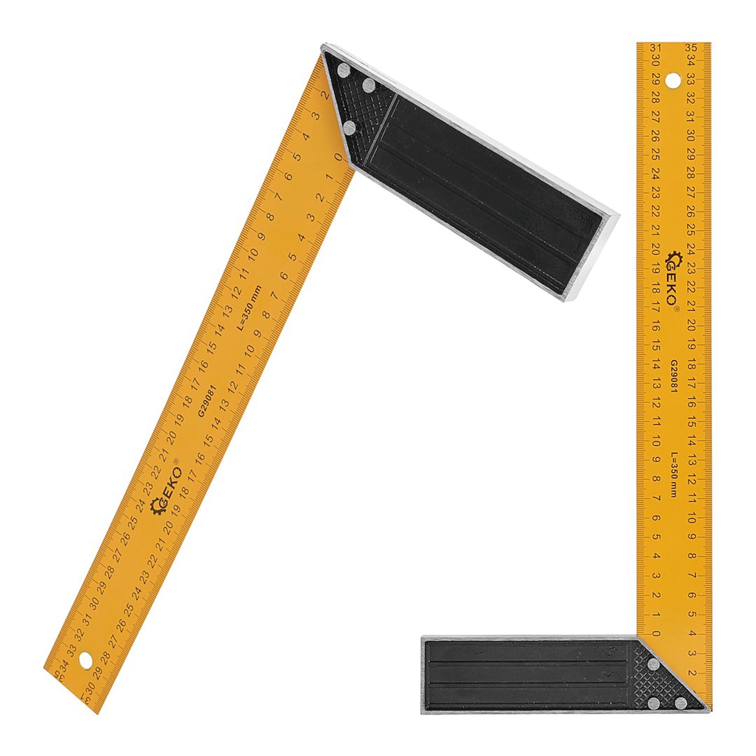 ASZTALOS DERÉKSZÖG VONALZÓ 350 MM GEKO