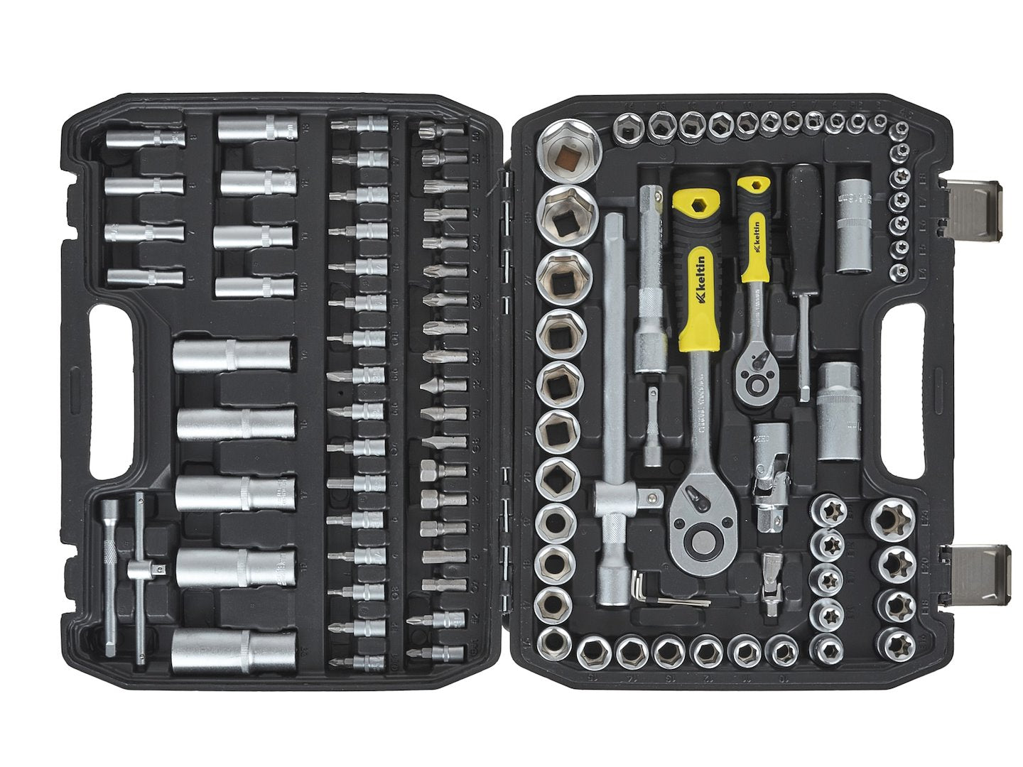 SZERSZÁMKÉSZLET 1/4" 1/2" GEKO 108 DB