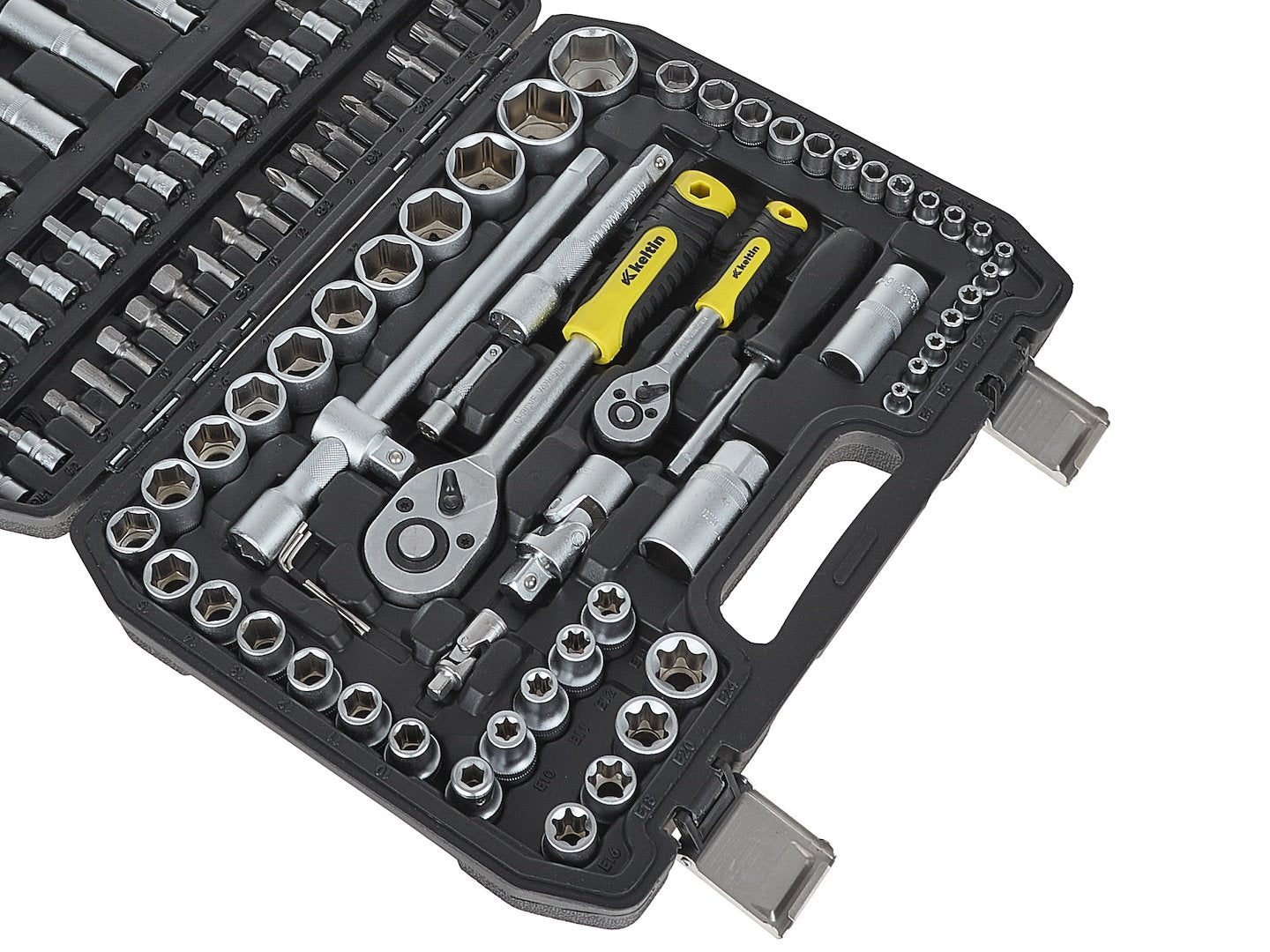 SZERSZÁMKÉSZLET 1/4" 1/2" GEKO 108 DB