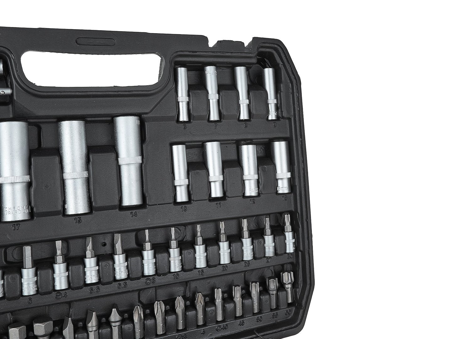 SZERSZÁMKÉSZLET 1/4" 1/2" GEKO 108 DB