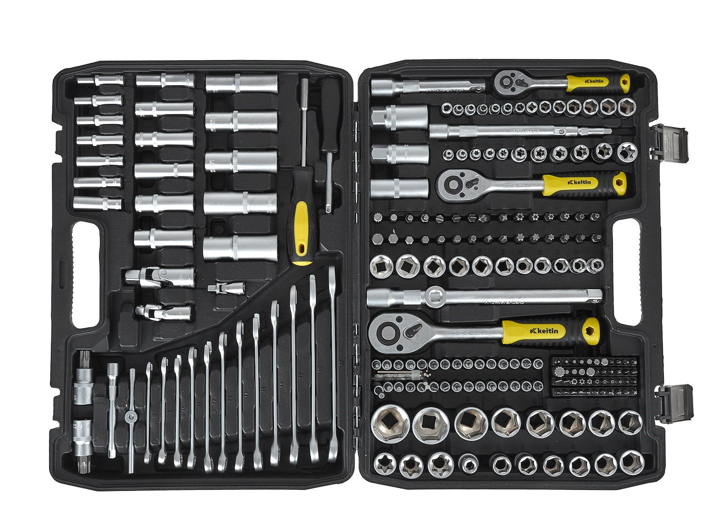 SZERSZÁMKÉSZLET 1/4" 3/8" 1/2" GEKO 216 DB