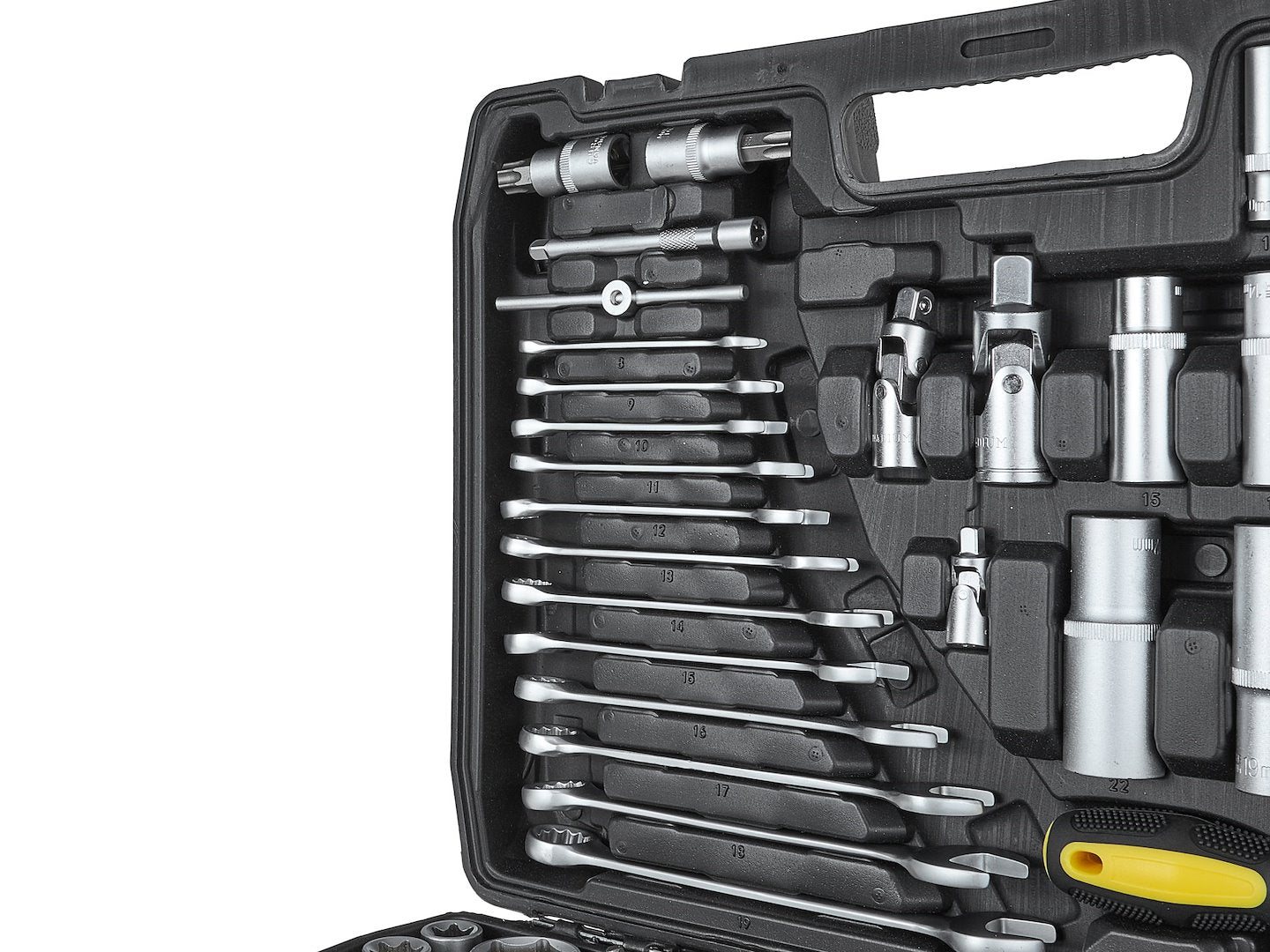 SZERSZÁMKÉSZLET 1/4" 3/8" 1/2" GEKO 216 DB