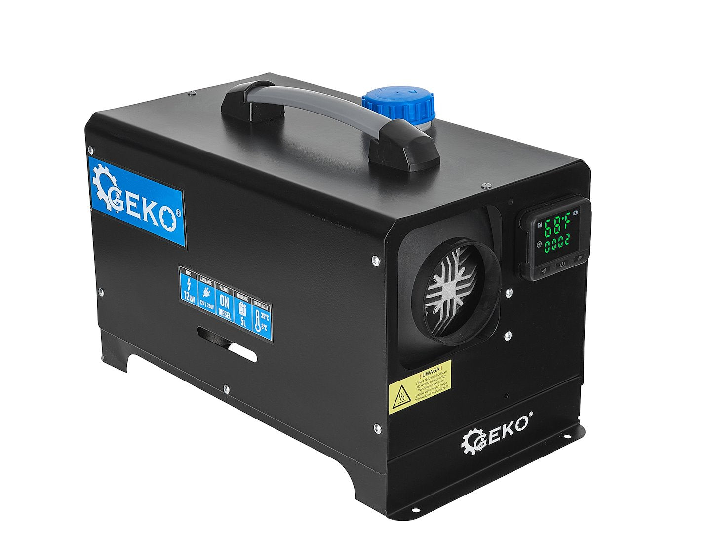 DÍZEL LÉGFŰTŐ BERENDEZÉS SIROCCO TÍPUS 12V / 230V 12 KW