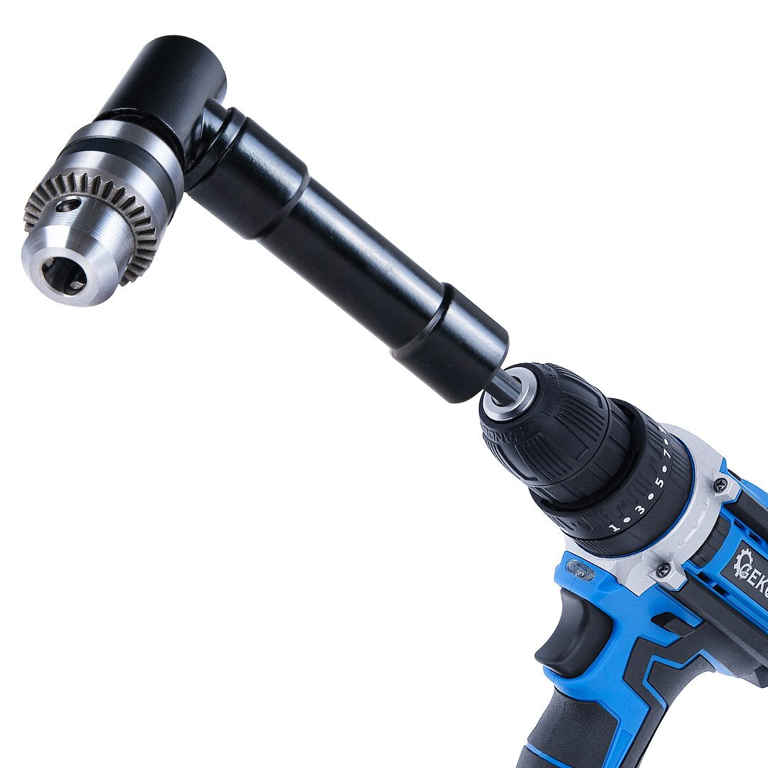 DERÉKSZÖGŰ ADAPTER FÚRÓ- ÉS CSAVARBEHAJTÓ GÉPEKHEZ 1-10 MM GEKO