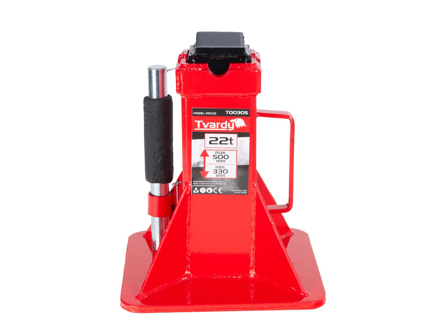 ERŐSÍTETT SZERELŐBAK - TARTÓBAK RÖGZÍTŐTÜSKÉVEL 22 T