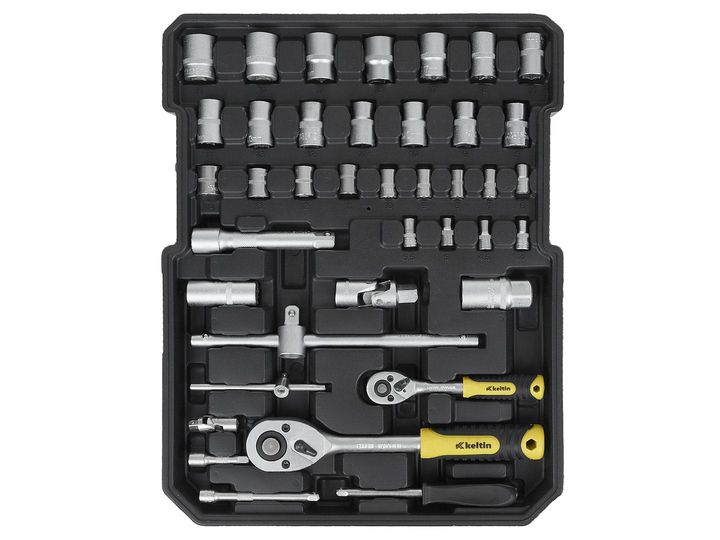 GURULÓ ALUMÍNIUM SZERSZÁMKOFFER 187 DB