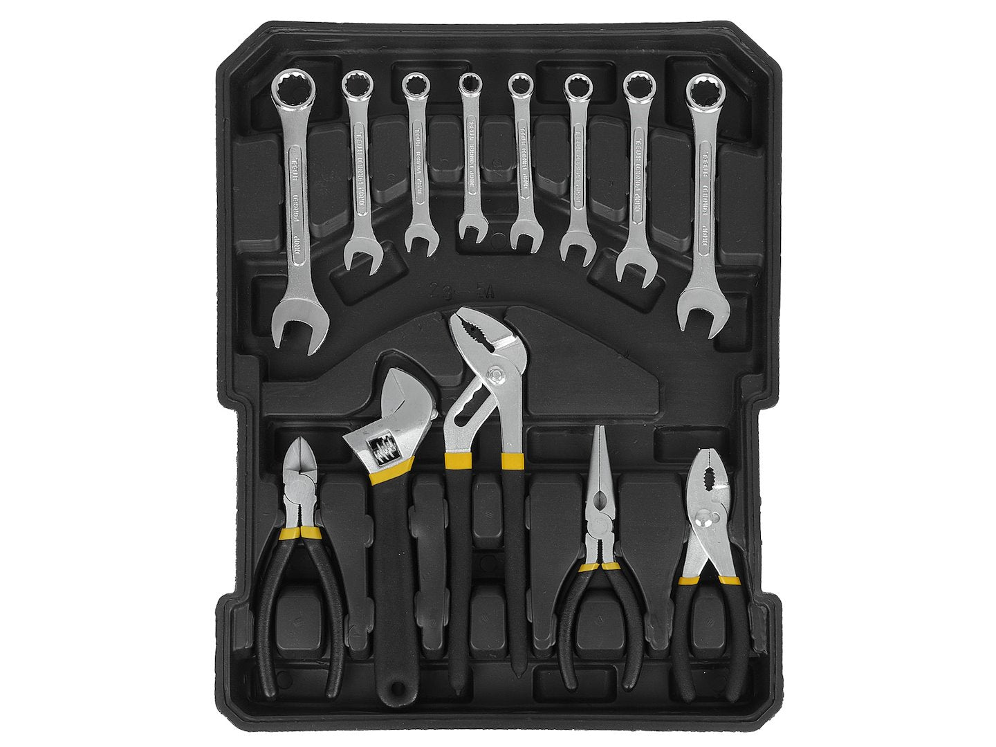 GURULÓ ALUMÍNIUM SZERSZÁMKOFFER 187 DB