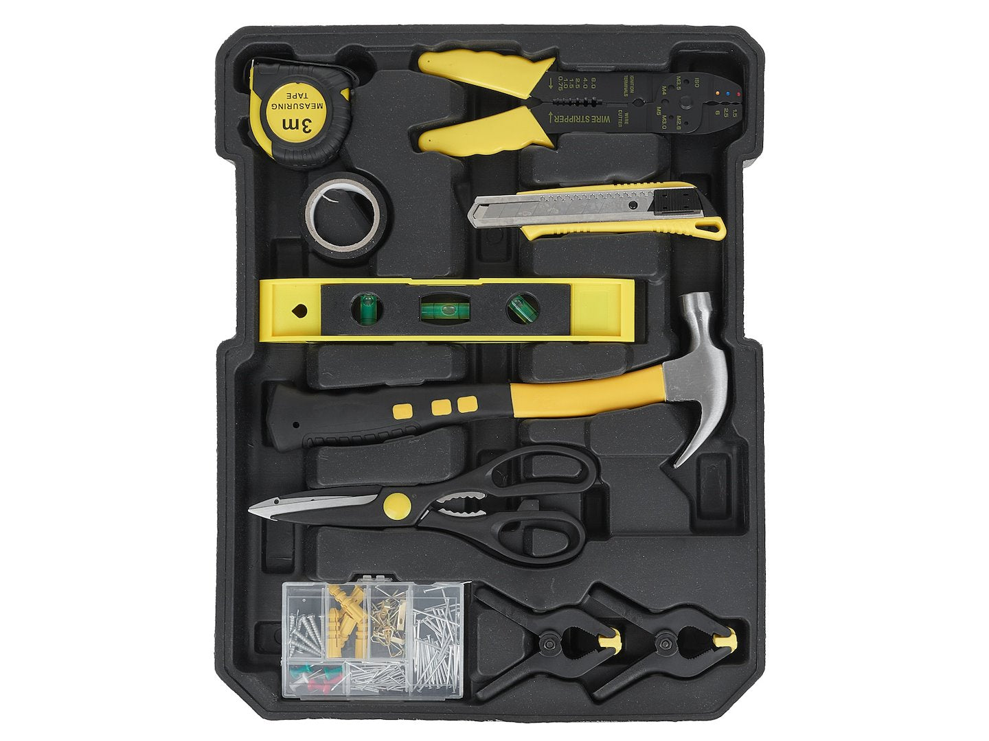 GURULÓ ALUMÍNIUM SZERSZÁMKOFFER 187 DB