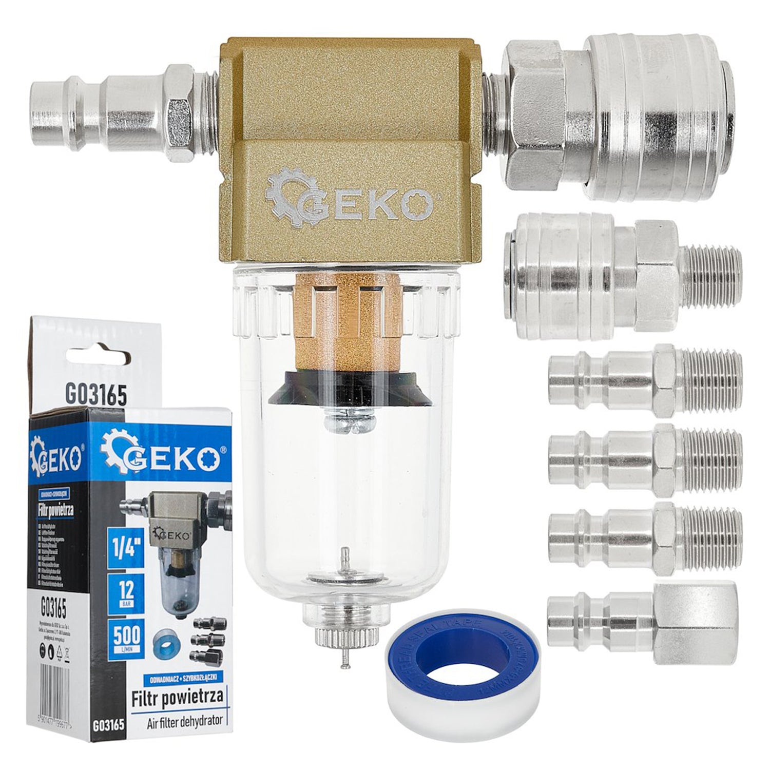 VÍZLEVÁLASZTÓ LÉGSZŰRŐ 1/4"