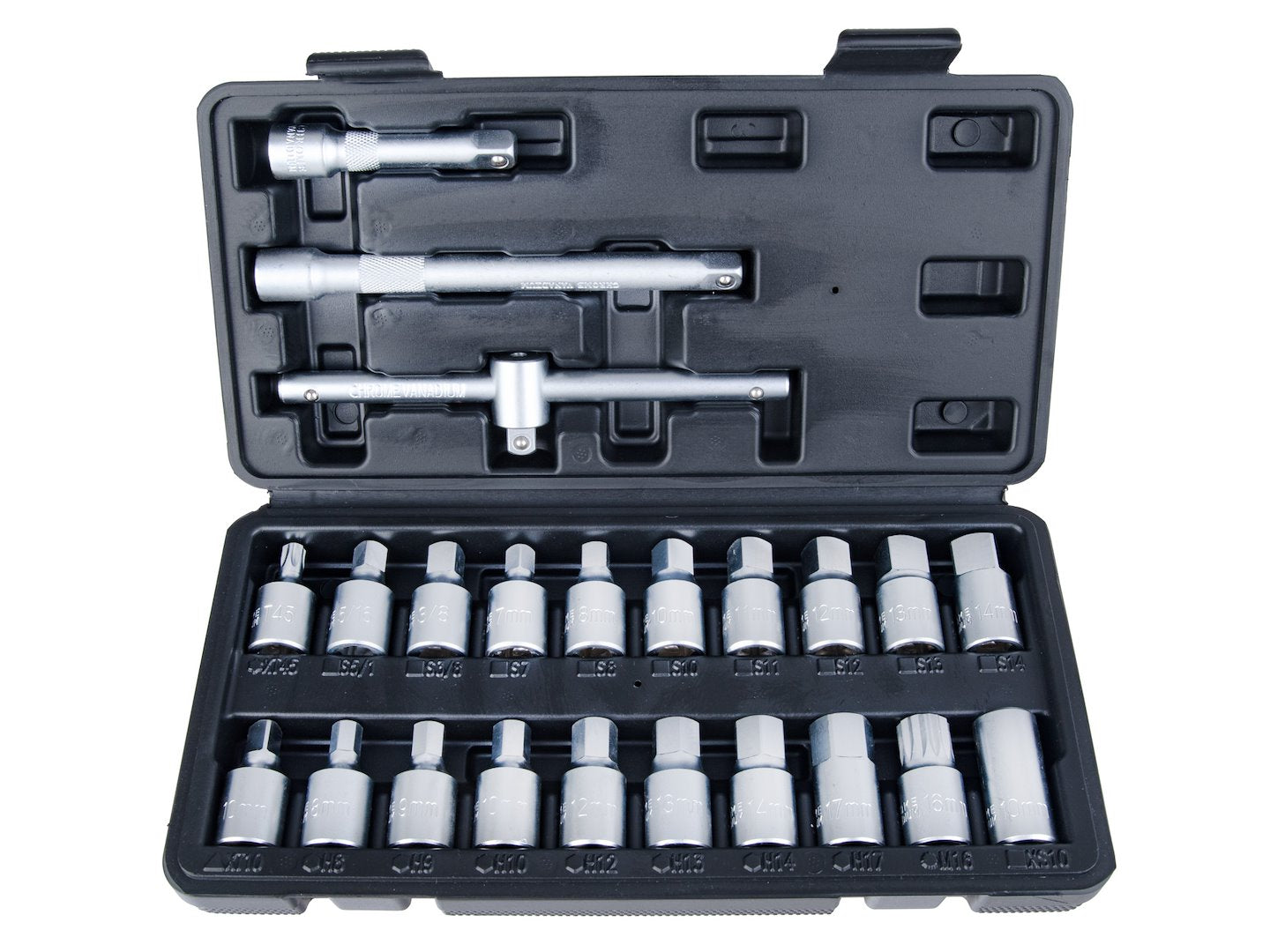 OLAJLEERESZTŐ KULCS KÉSZLET 23 DB GEKO