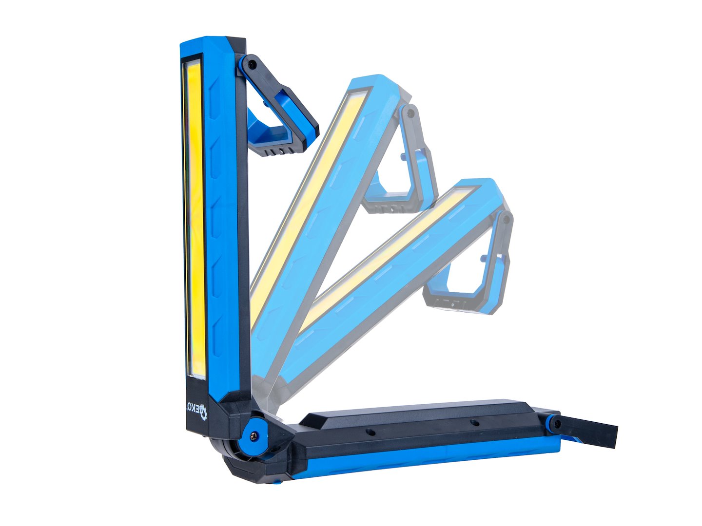 ÚJRATÖLTHETŐ ÉS ÖSSZECSUKHATÓ LED MUNKALÁMPA 10 W 1000 LUMEN GEKO