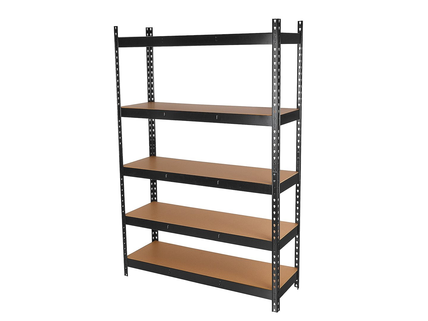 FÉM TÁROLÓ POLC, 5 POLC, 180X120X40 CM 280 KG