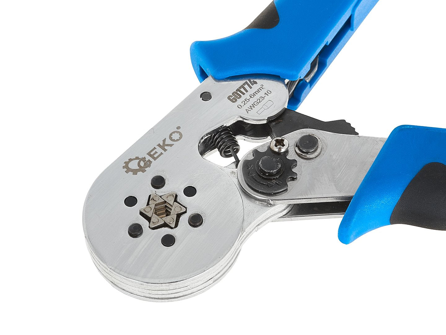 KRIMPELŐ FOGÓ 0,25-6 mm² GEKO