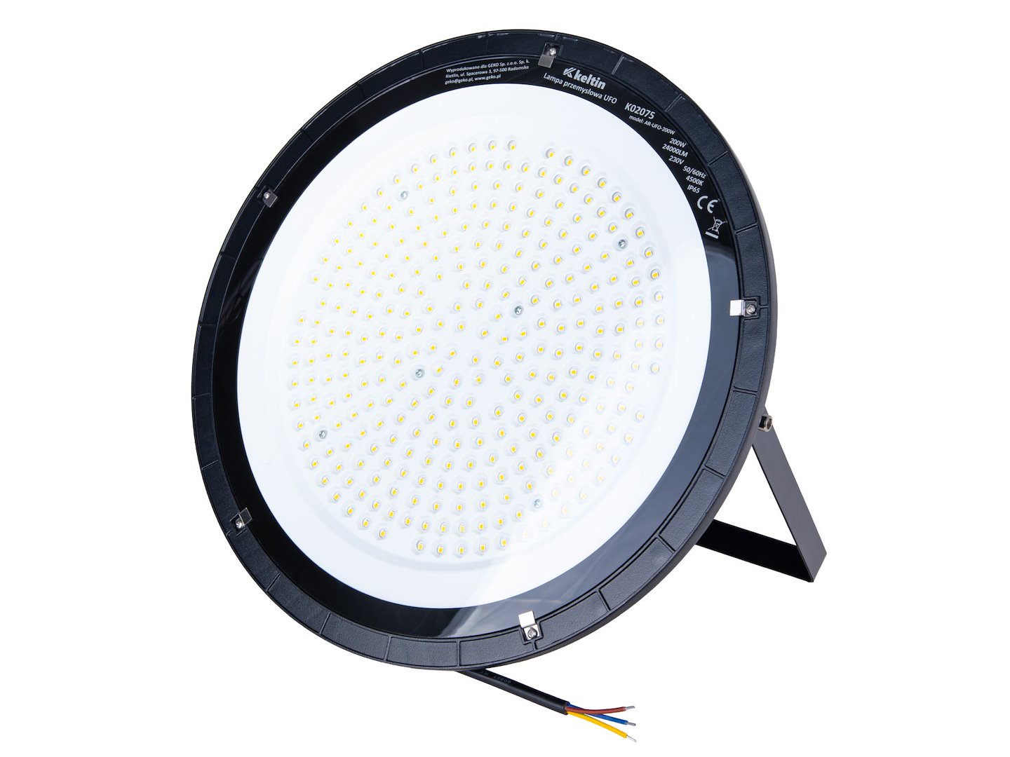 LED LÁMPA IPARI HIGHBAY 200W 24000LM 4500K IP65 KELTIN