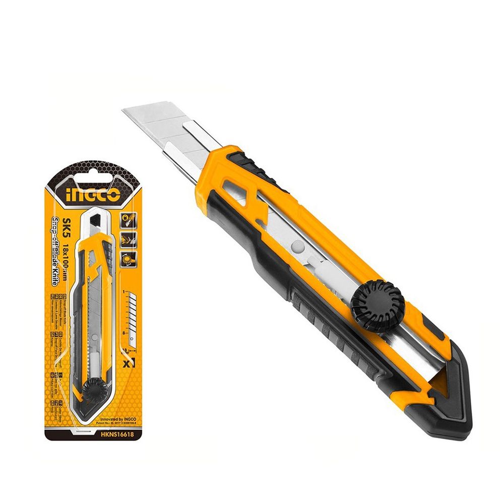 MŰANYAG PAPÍRVÁGÓ KÉS CSAVAROS RÖGZÍTÉSSEL INGCO