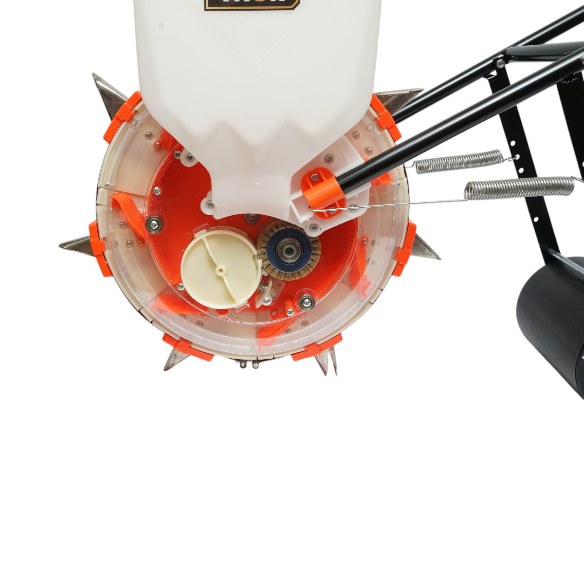 Kézi vetőgép, 7 tüskével, 6,5 cm vetési mélységgel – THOR