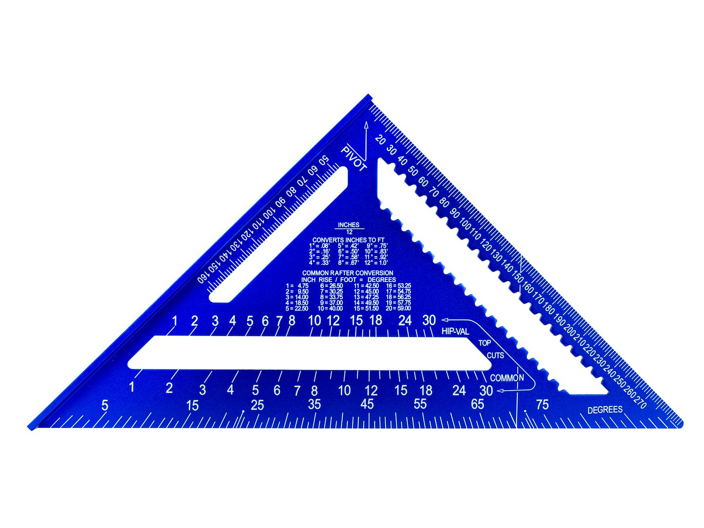ÉPÍTŐIPARI / ASZTALOS DERÉKSZÖGŰ VONALZÓ 300×300×430 MM