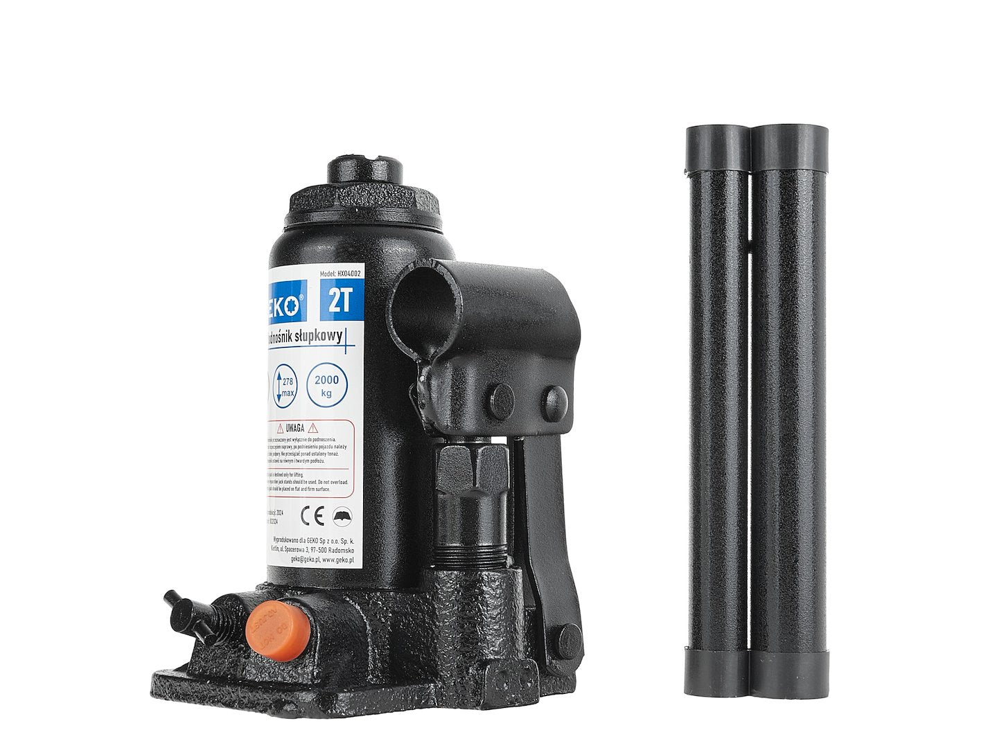 HIDRAULIKUS PALACK EMELŐ 2 T GEKO