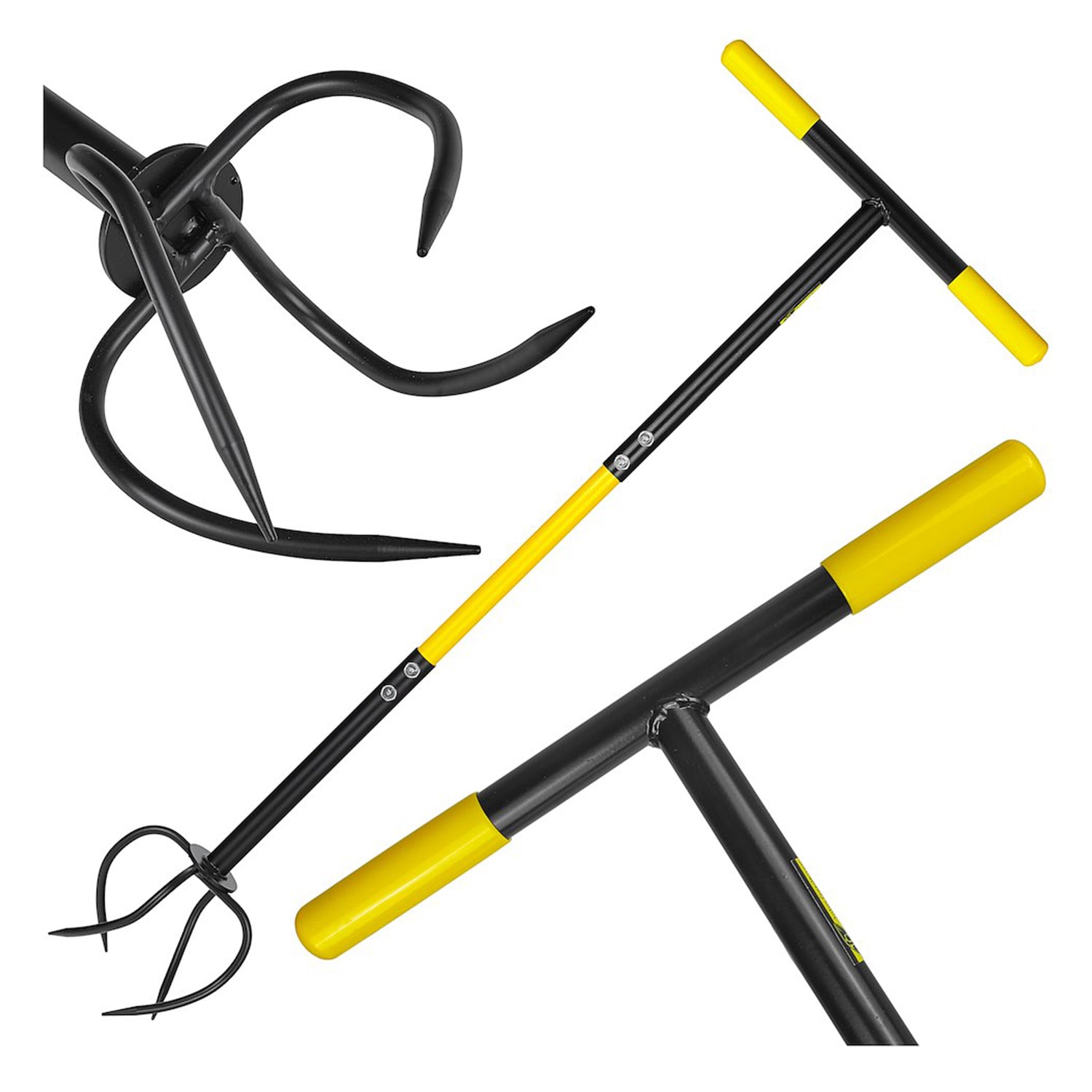 KÉZI TWIST TALAJLAZÍTÓ 4 FOGGAL 102 CM GEKO