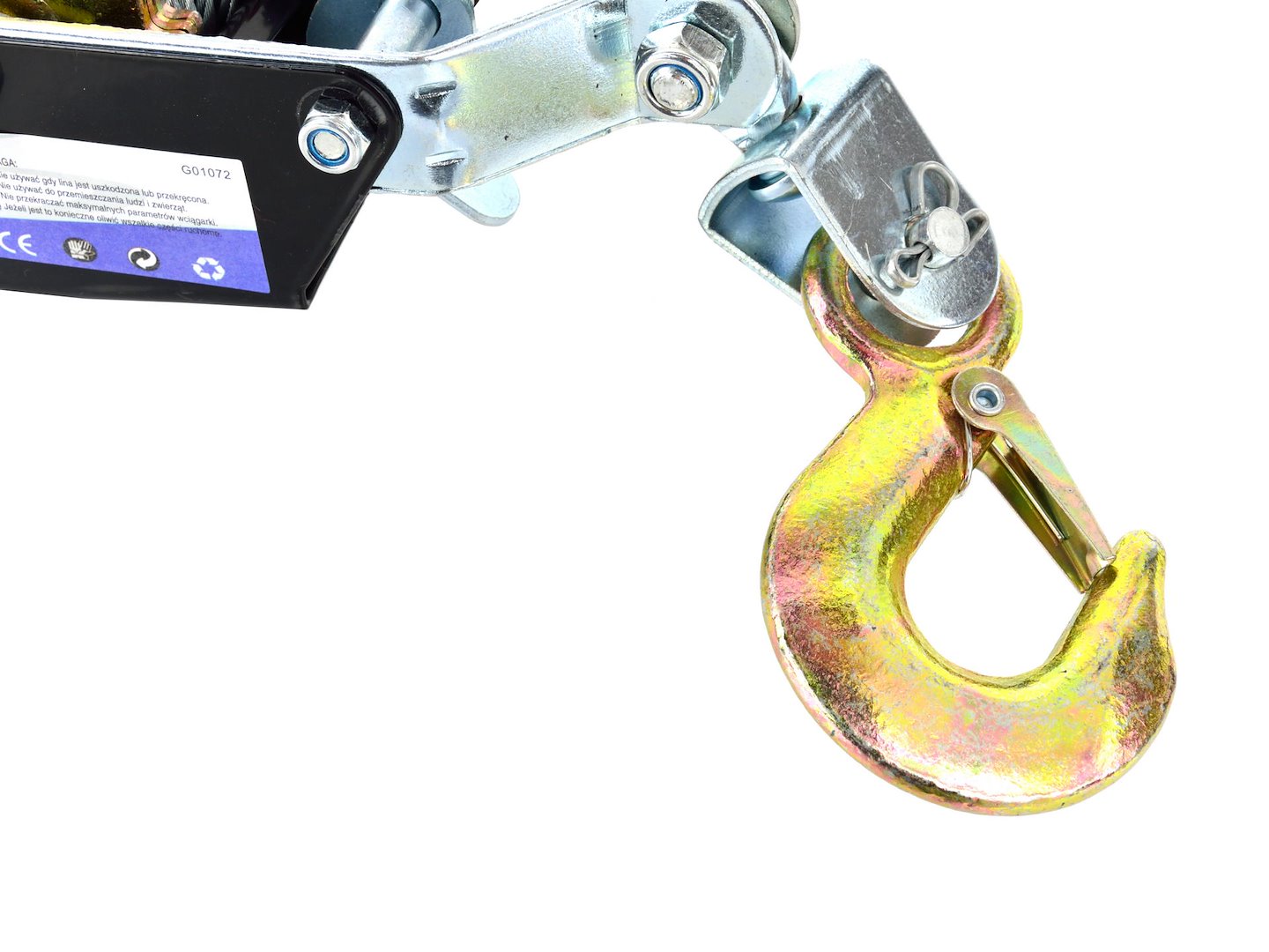 RACSNIS FESZÍTŐ CSÖRLŐ 2 KAMPÓVAL ÉS 2,5 M-ES KÁBELLEL 2 T GEKO