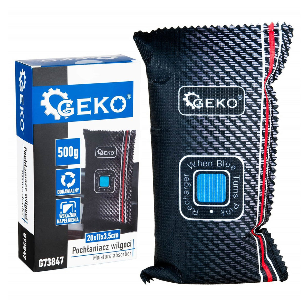 Páramentesítő nedvességelnyelő, 500 g GEKO