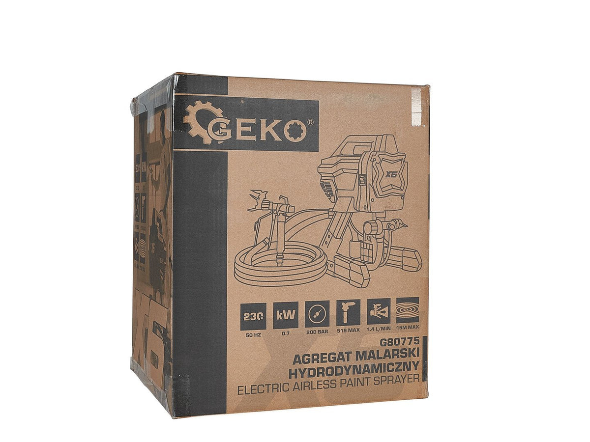 Hidrodinamikus légmentes festékszóró X6 GEKO