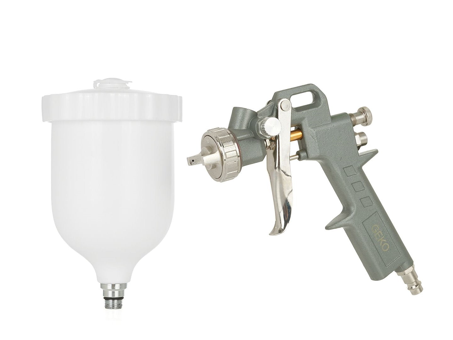 FESTÉKSZÓRÓ PISZTOLY HVLP 500 ML GEKO