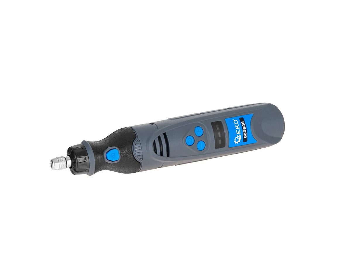 Akkumulátoros egyenes mini csiszológép tartozékokkal 3.6v 1500mah GEKO