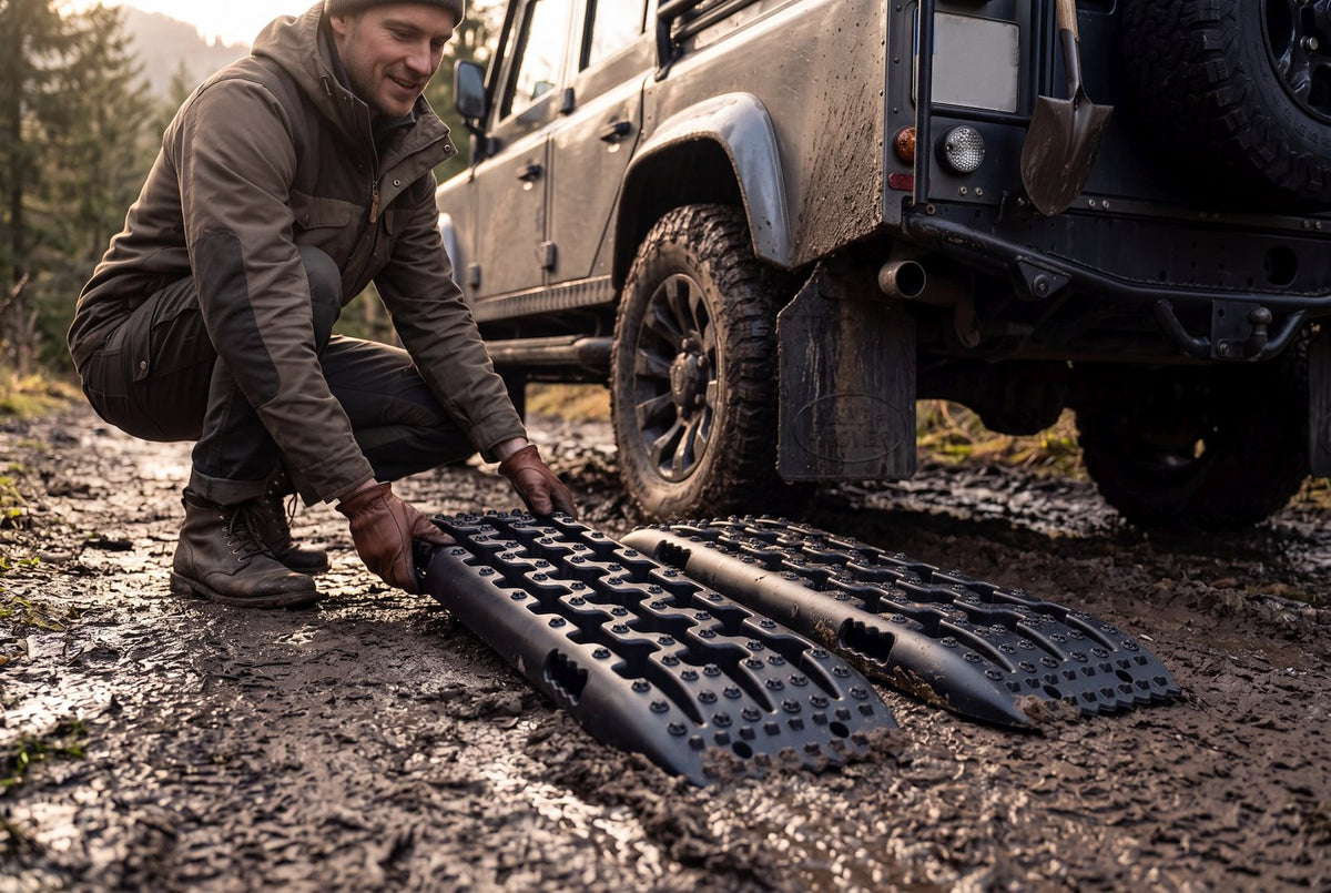 Off-road tapadássegítő lemezkészlet 10t, 104 × 28 × 6 cm GEKO