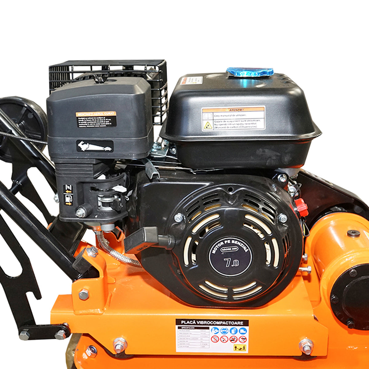 Lapvibrátor C60-A, 510×370 mm munkafelülettel, Euro 5 szabványú motorral, 78 cm³ / 6,5 LE, 5900 ford./perc, 58 kg, Thor