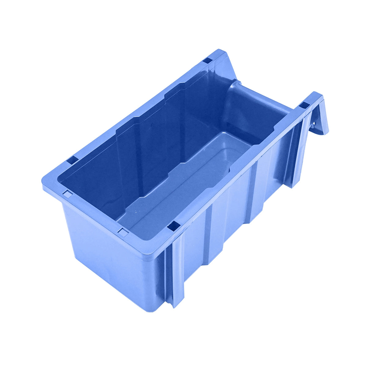 ÁLLVÁNY 13 TÁROLÓ DOBOZZAL, KÉK MŰANYAG DOBOZOK, 510X400X1000MM