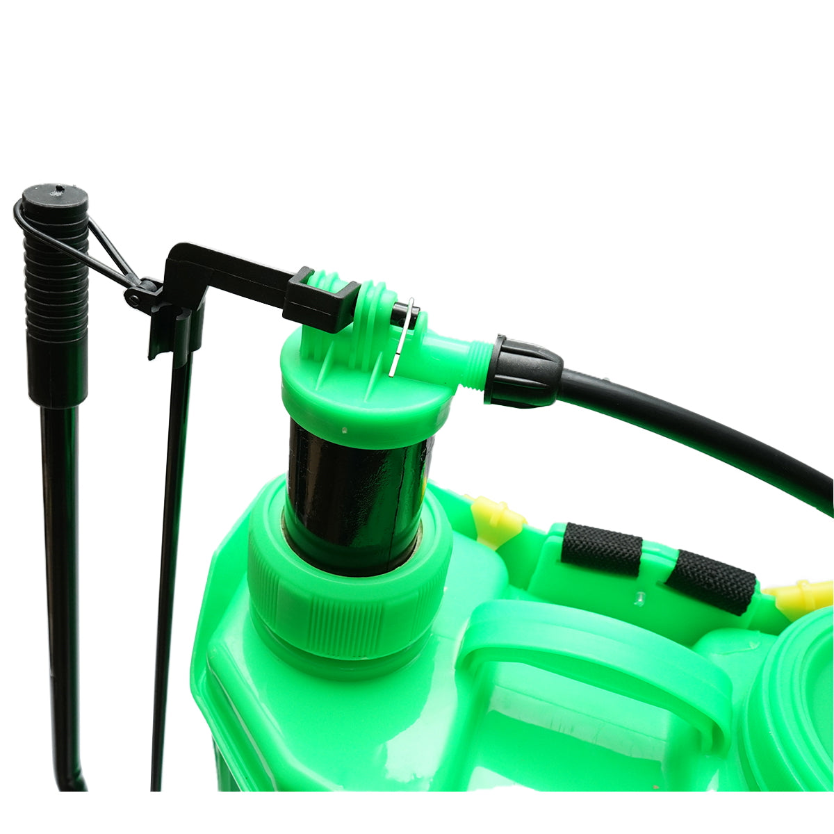 Permetezőgép (vermorel) 2 az 1-ben, kézi és elektromos, 16L tartállyal, 12V 8Ah akkumulátor, 3.1 l/perc áramlás, Breckner Germany