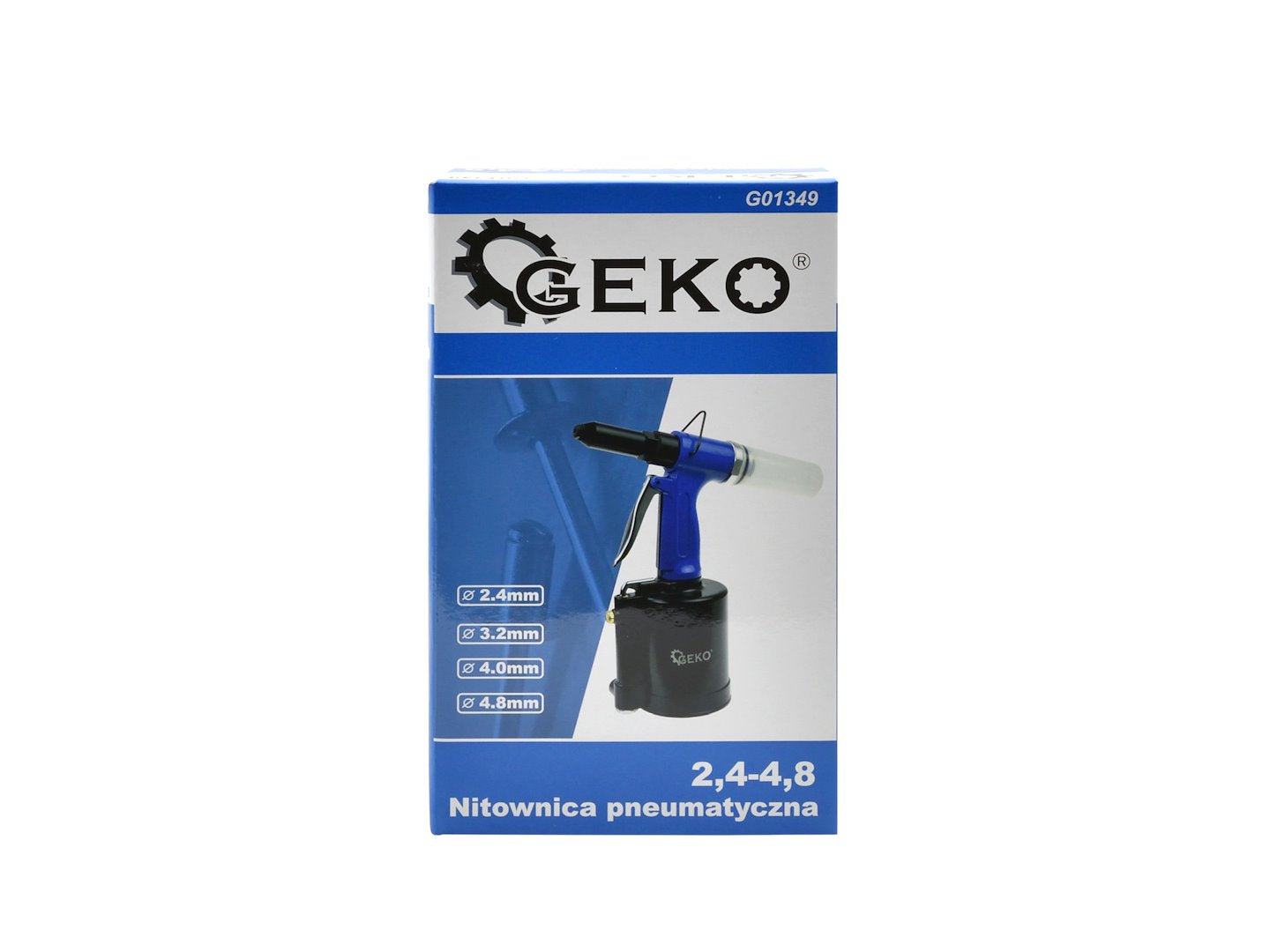 PNEUMATIKUS SZEGECSELŐ PISZTOLY 2.4-4.8 MM GEKO